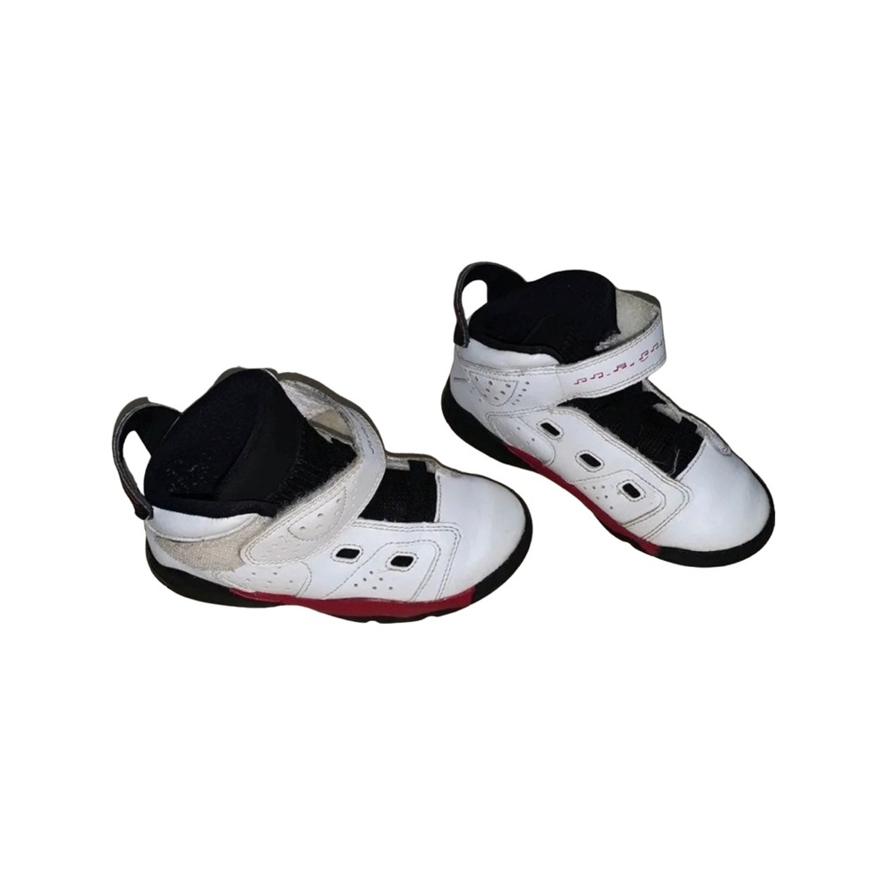 Toddler Boy’s Jordan White and Black Sneakers